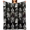 Helene Fischer Collage Throw Blanket