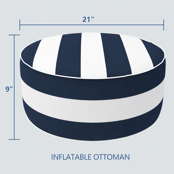 Outdoor Inflatable Ottoman 21