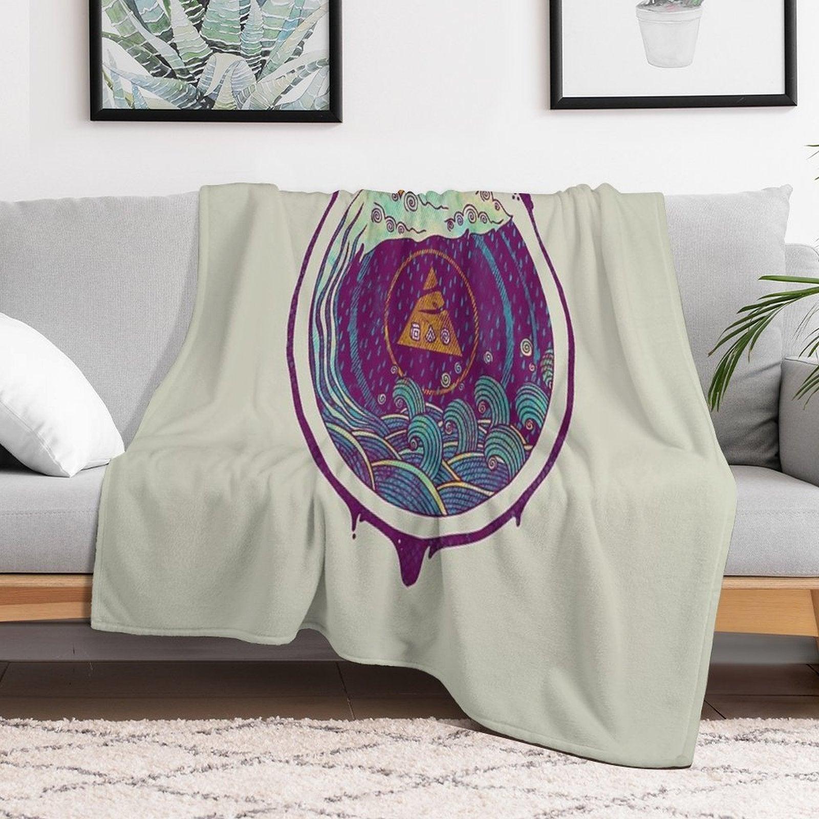 Water Throw Blanket