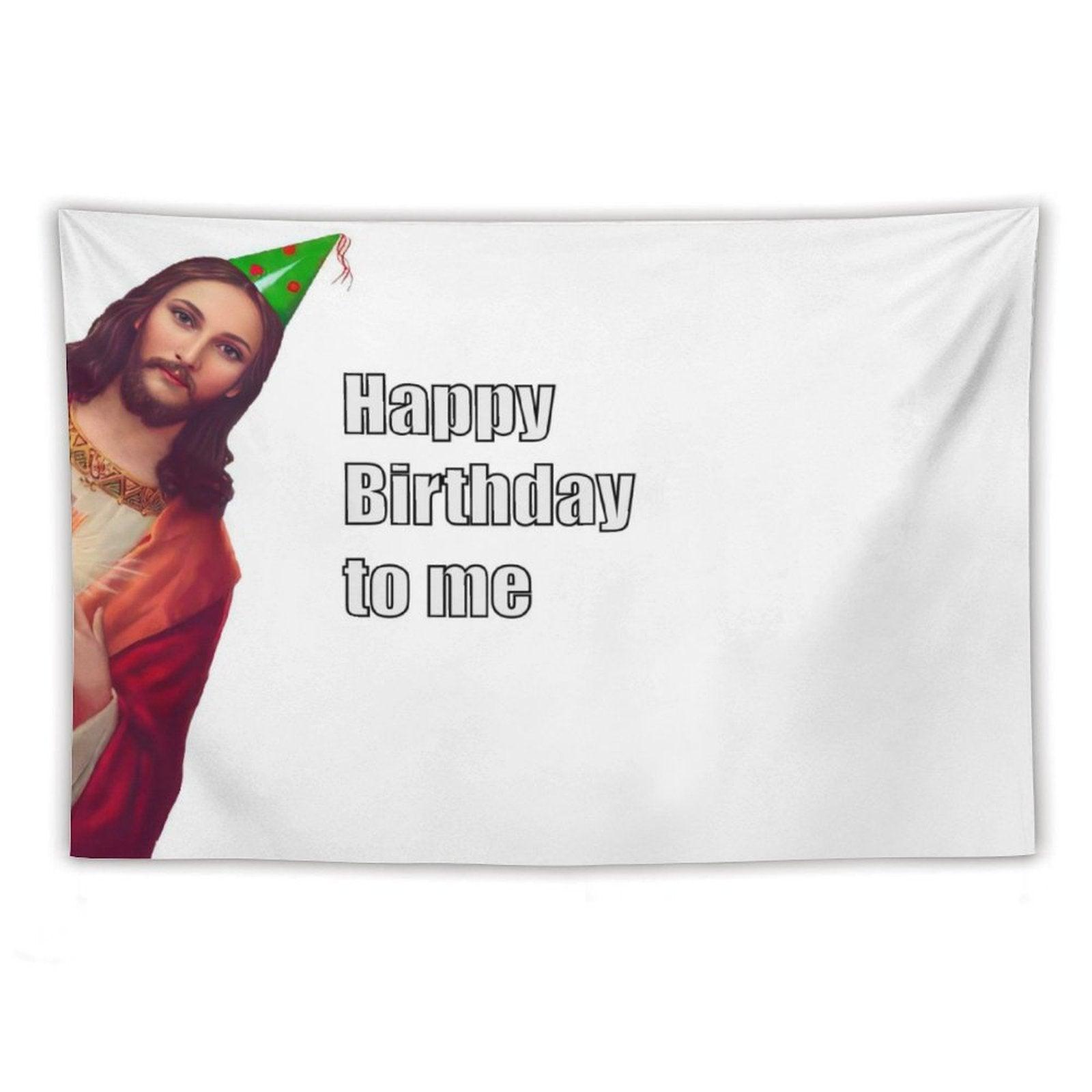 Happy Birthday to Me Tapestry