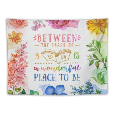 Between The Pages Tapestry