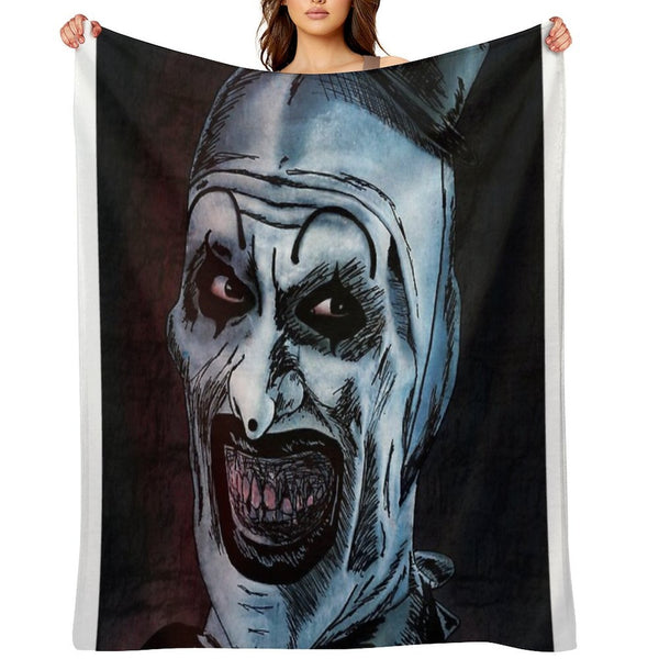 Art The Clown Durable Throw Blanket