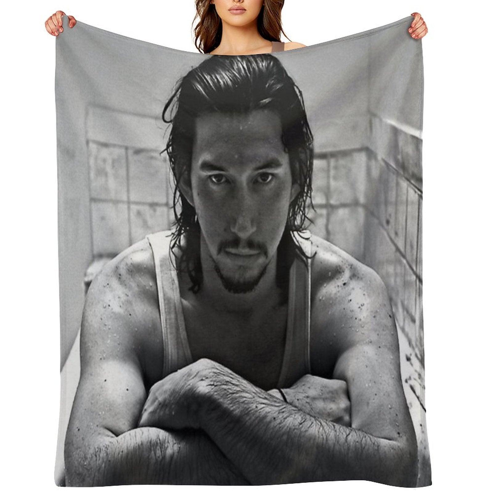 Adam Driver Throw Blanket