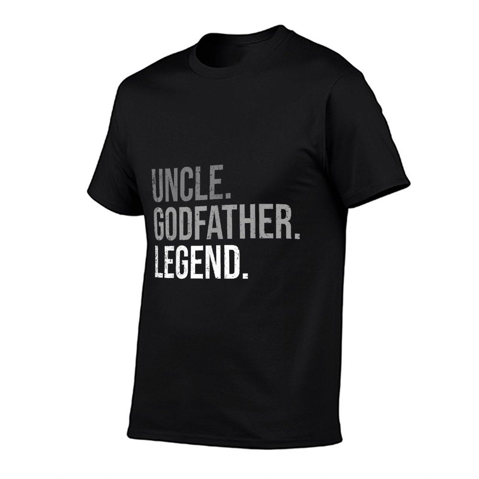 Uncle Godfather Legend Best Godfather Proposal Baptism T-Shirt
