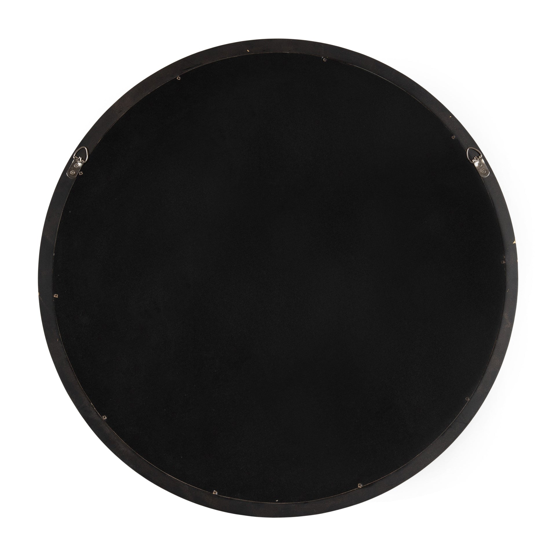 Hatherleigh Round Wood Wall Mirror