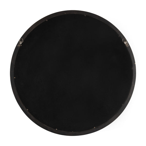 Hatherleigh Round Wood Wall Mirror