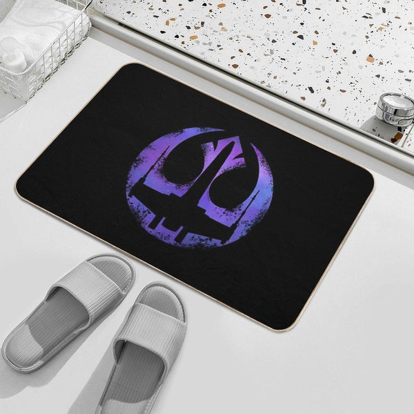 Galaxy Star Ship Bath Mat