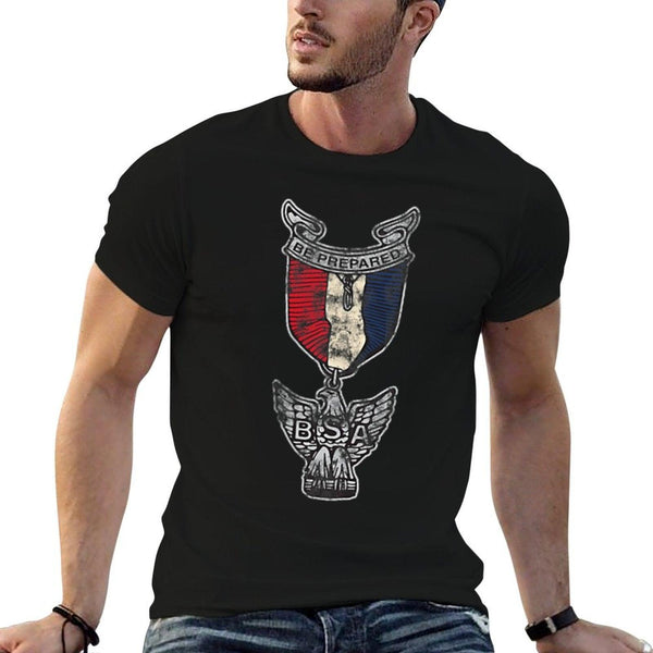 Eagle Scout Vintage Be Prepared Medal T-Shirt