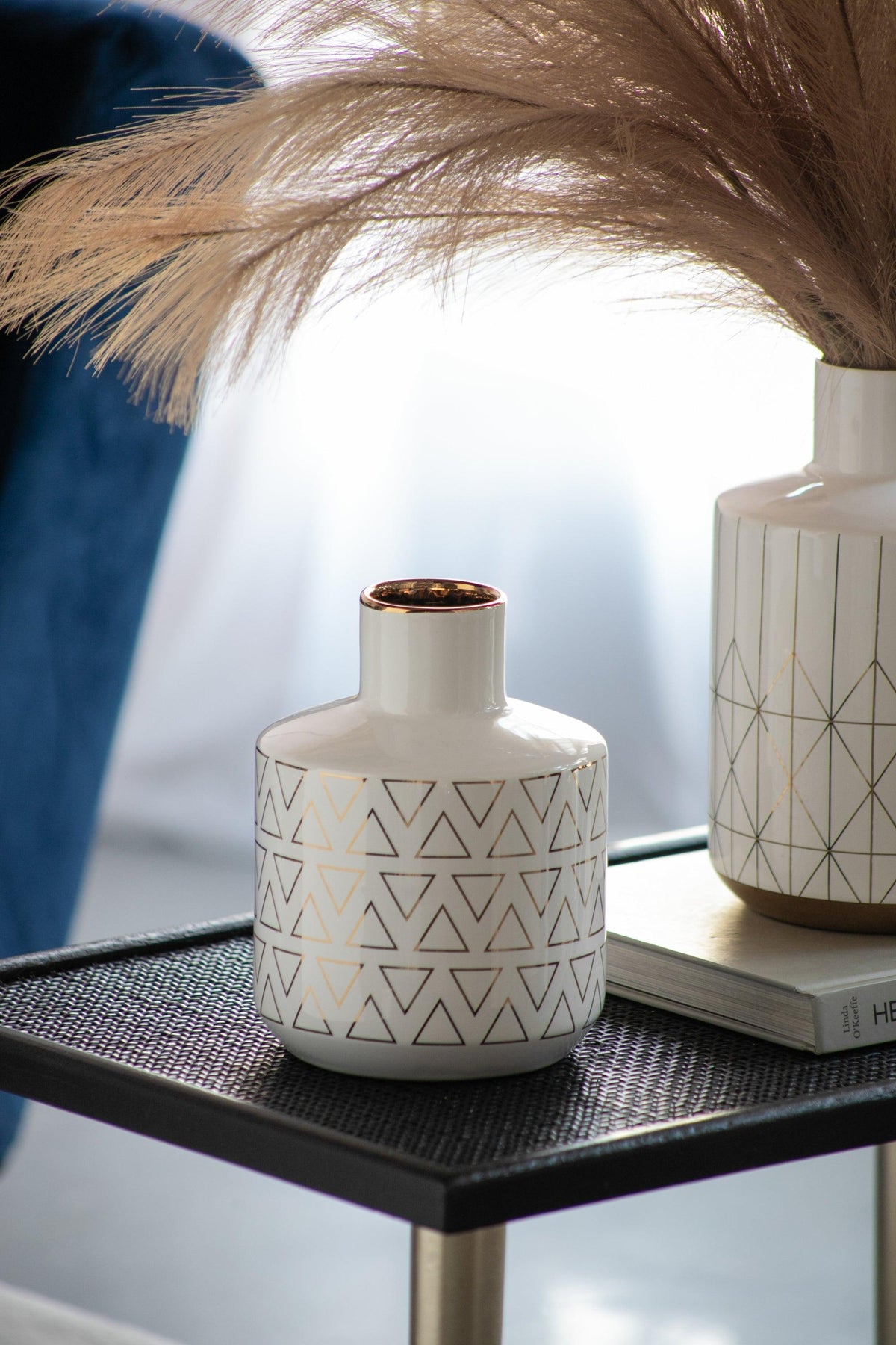Modern Geometric Decorative Accent Vase