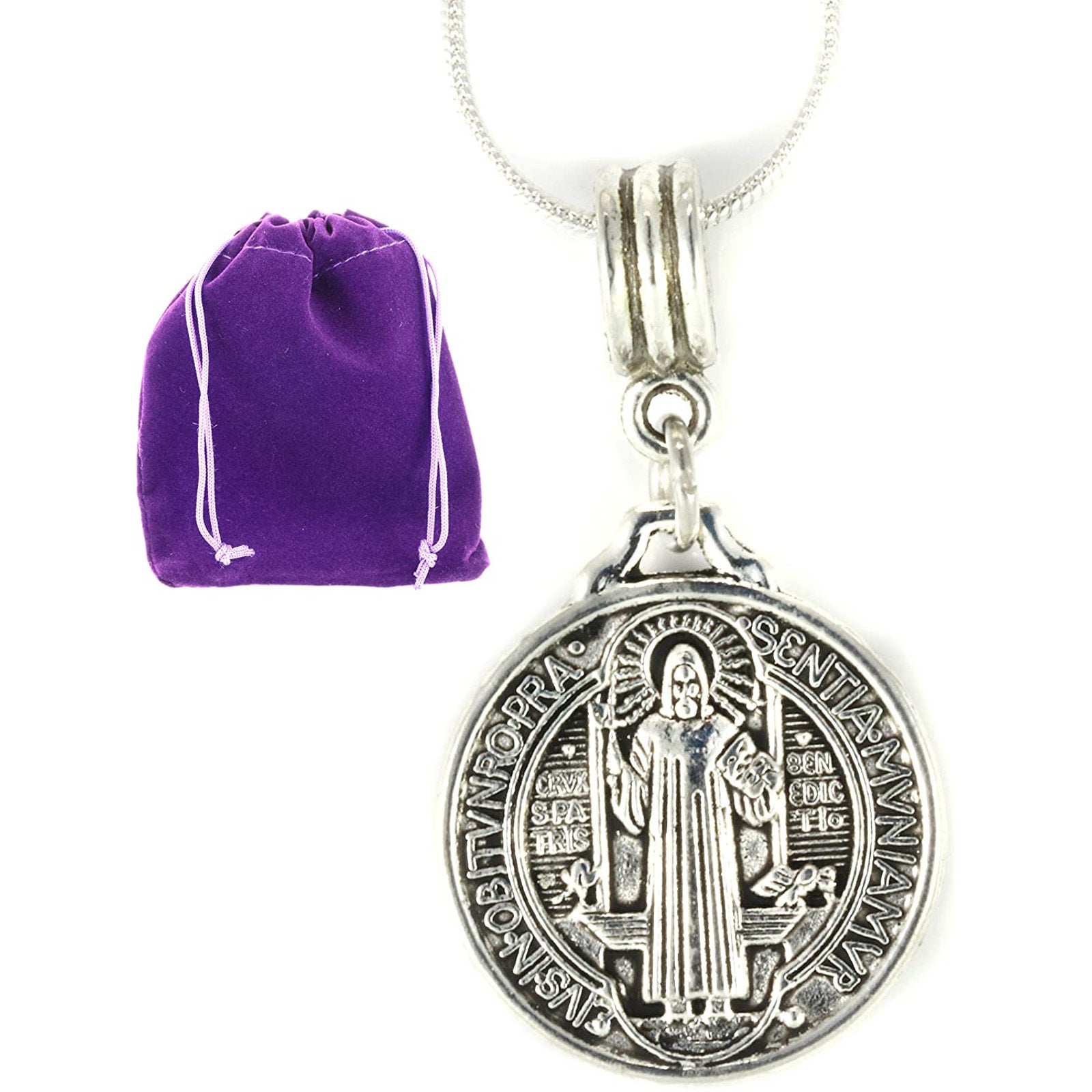 St Benedict Necklace - St Benedict Medals Pendant