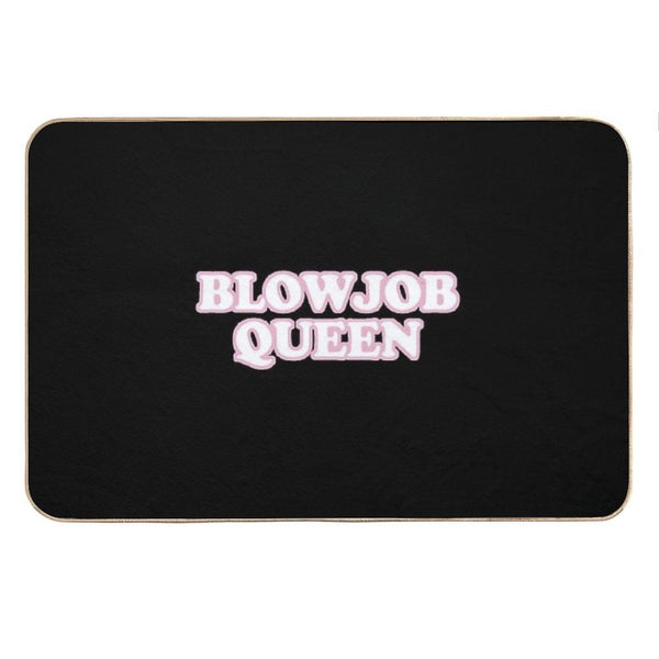 Blowjob Queen Bath Mat