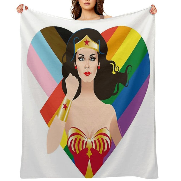 Pride Icon Comfort Throw Blanket
