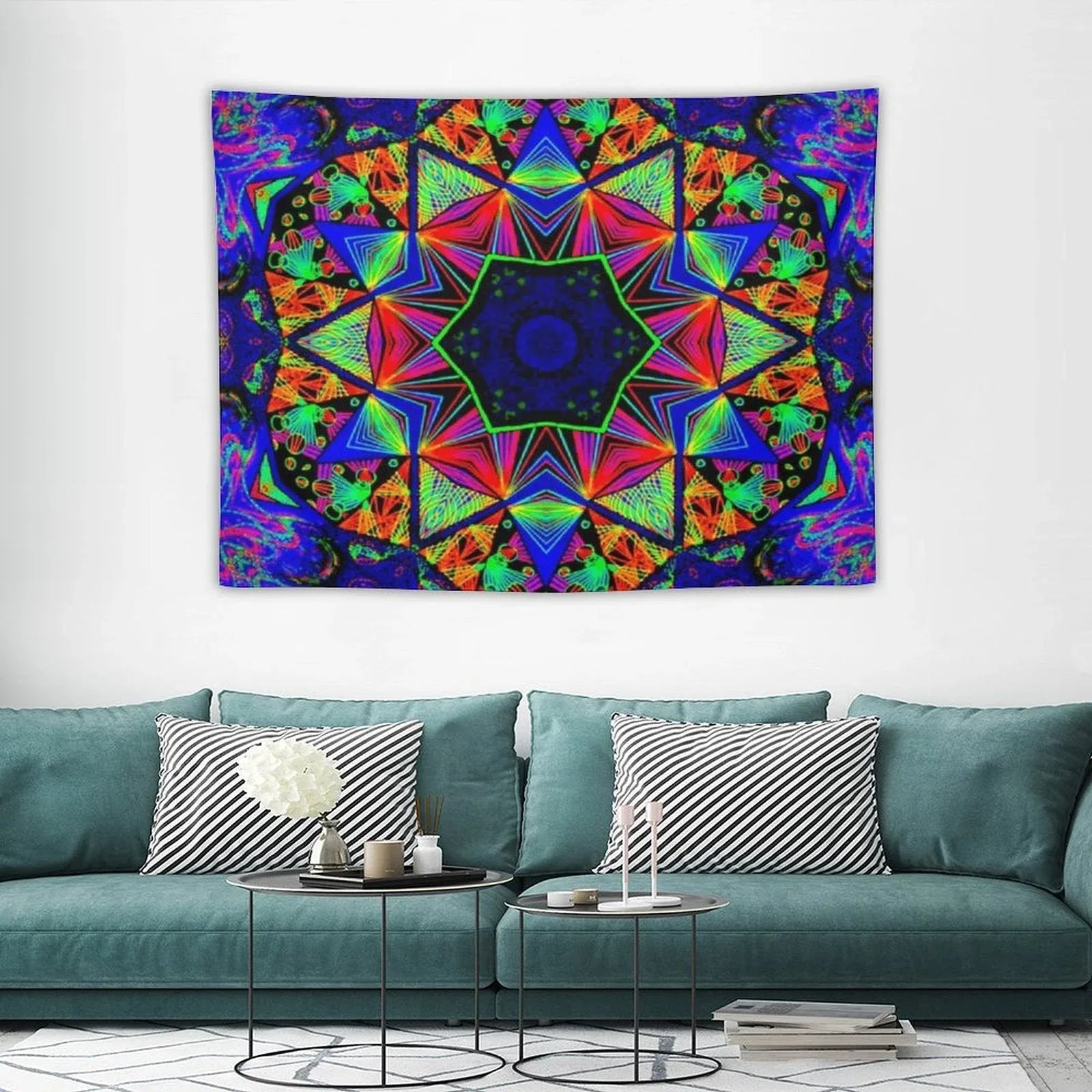 Colors of The Soul (Augmented Reality) Tapestry