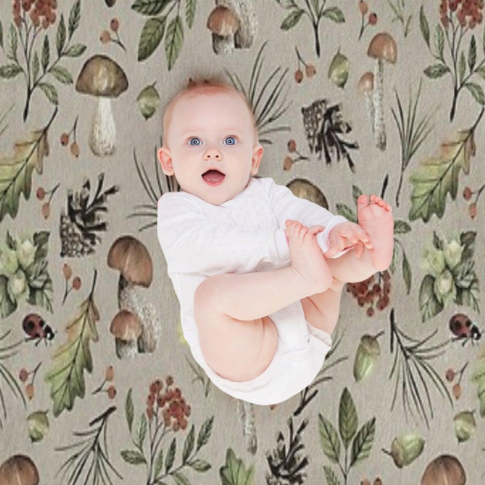 Sweet Autumn Pattern Throw Blanket