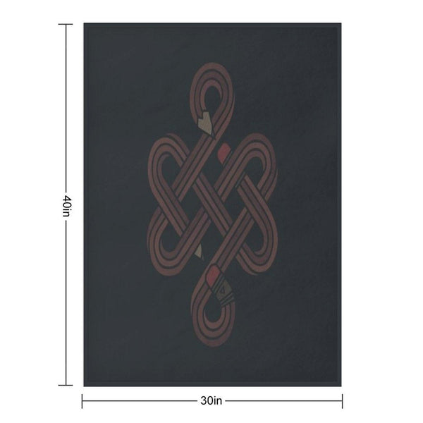 Endless Creativity Throw Blanket
