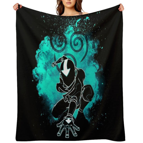 Soul of The Airbender Plush Throw Blanket