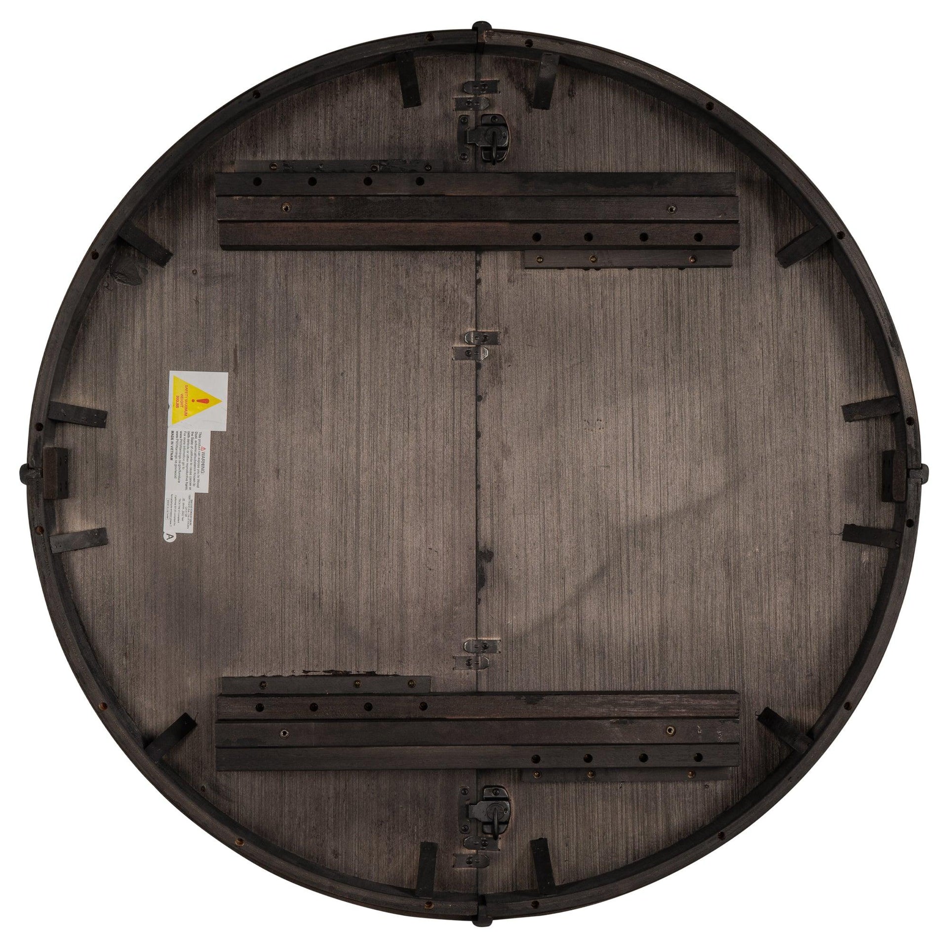 Farmhouse Round Extendable Dining Table