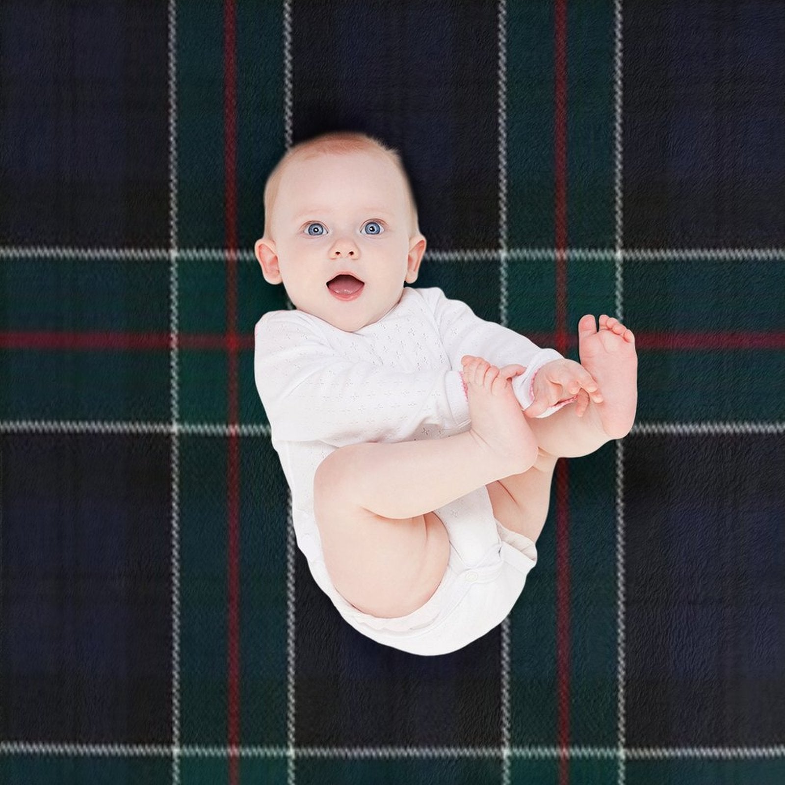 Colquhoun Scottish Tartan Travel-friendly Throw Blanket