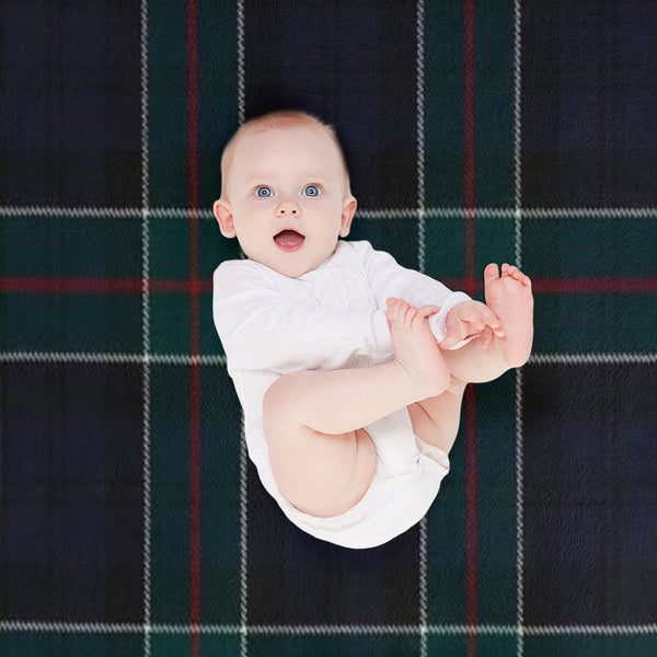 Colquhoun Scottish Tartan Travel-friendly Throw Blanket