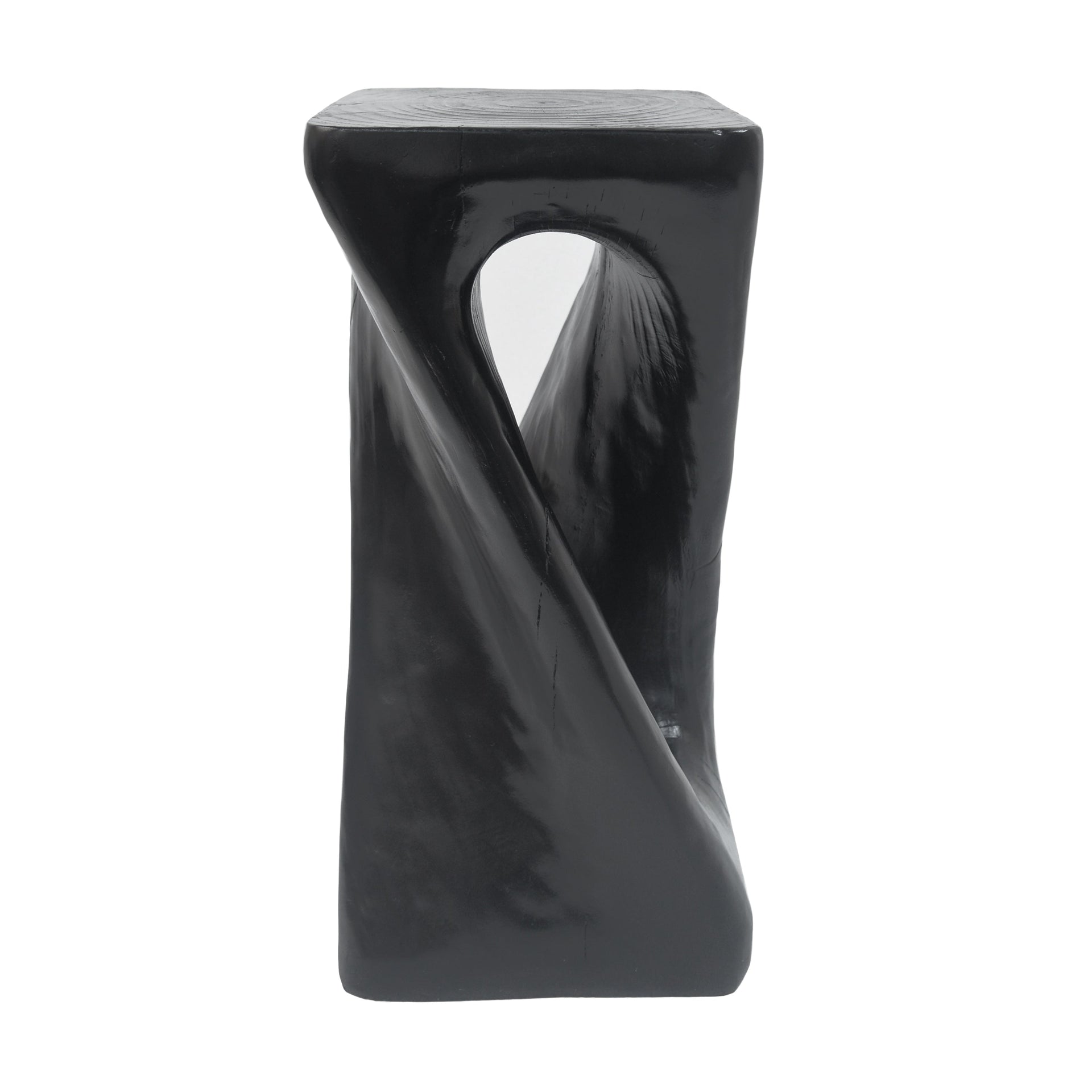 Outdoor Side Table Twist Shape End Table