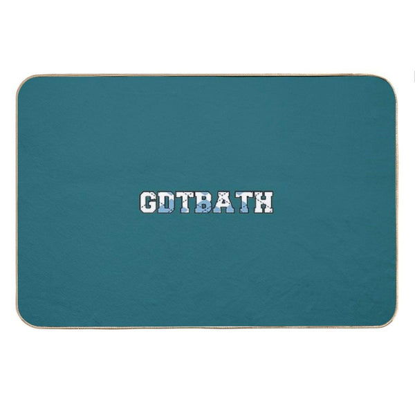 GDTBATH Argyle Bath Mat