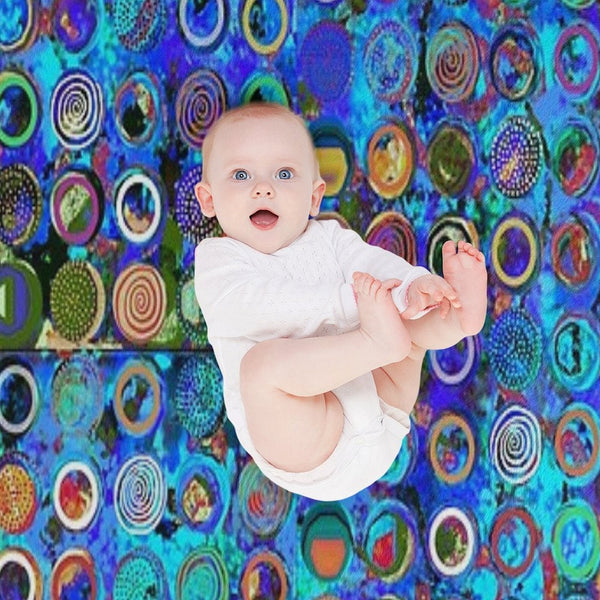 Sirkel 1  Fun With Circles And Dots Machine-washable Throw Blanket