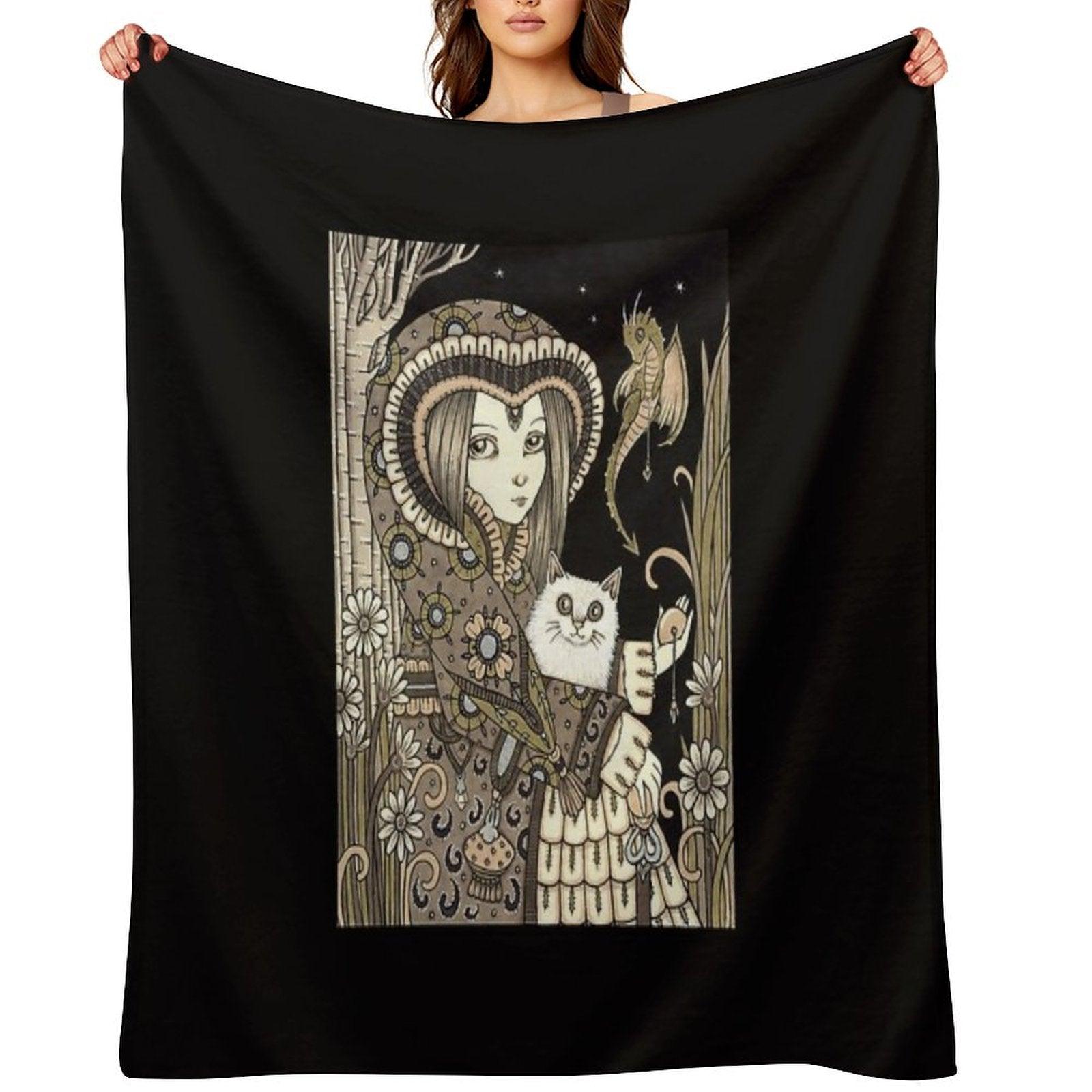 The Oracle Throw Blanket