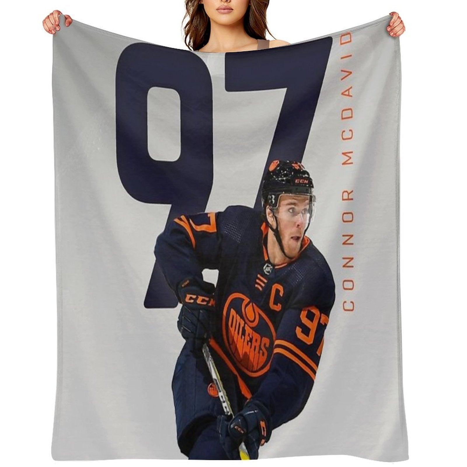 Connor McDavid Throw Blanket