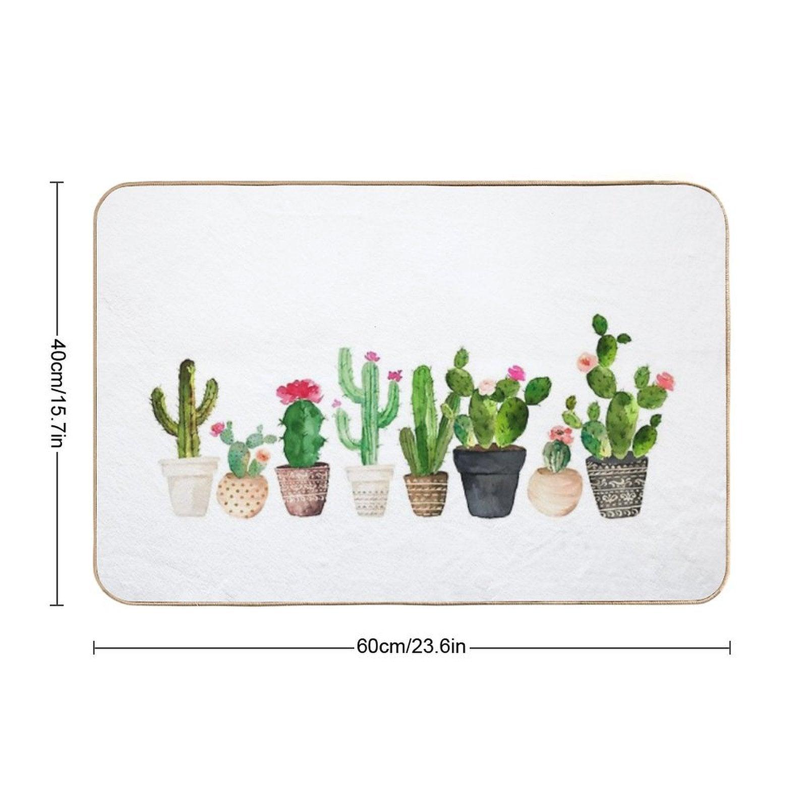 Cactus Bath Mat