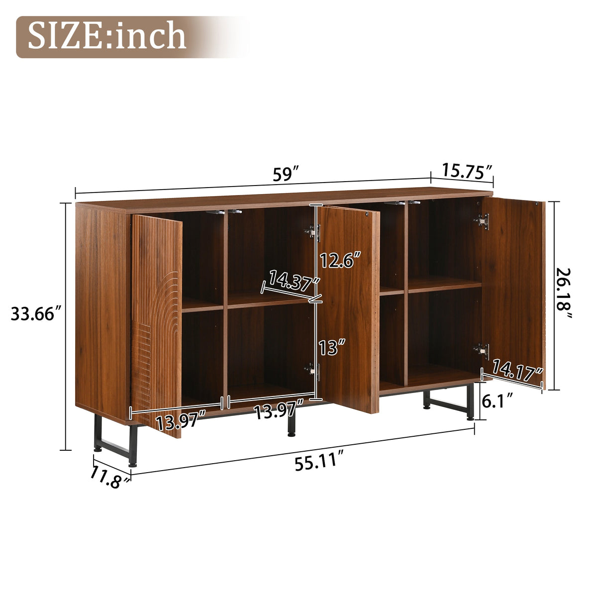 Mid-Century Modern Sideboard