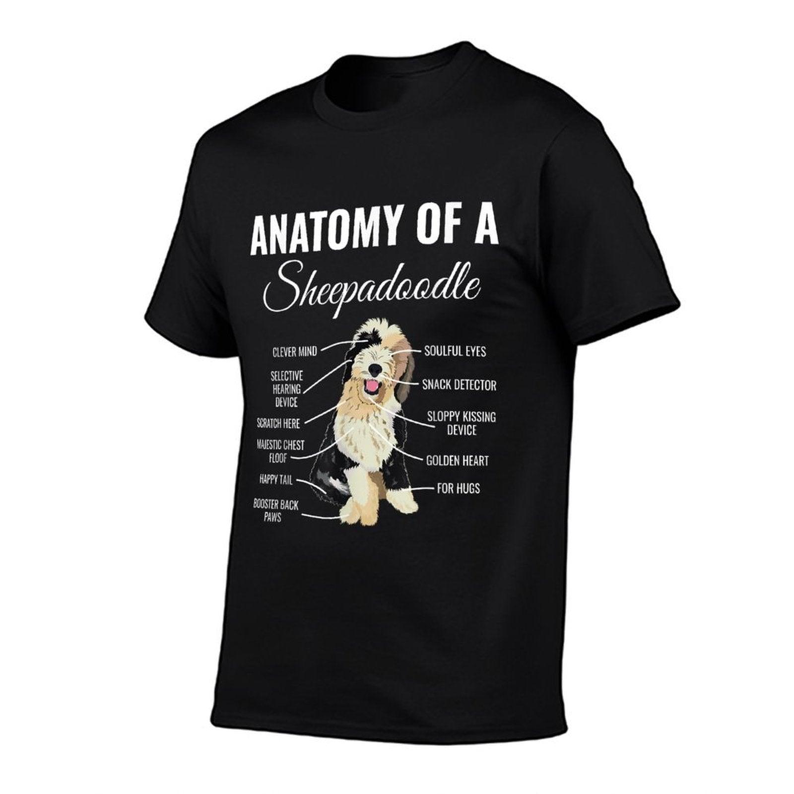 Anatomy Of A Sheepadoodle T-Shirt