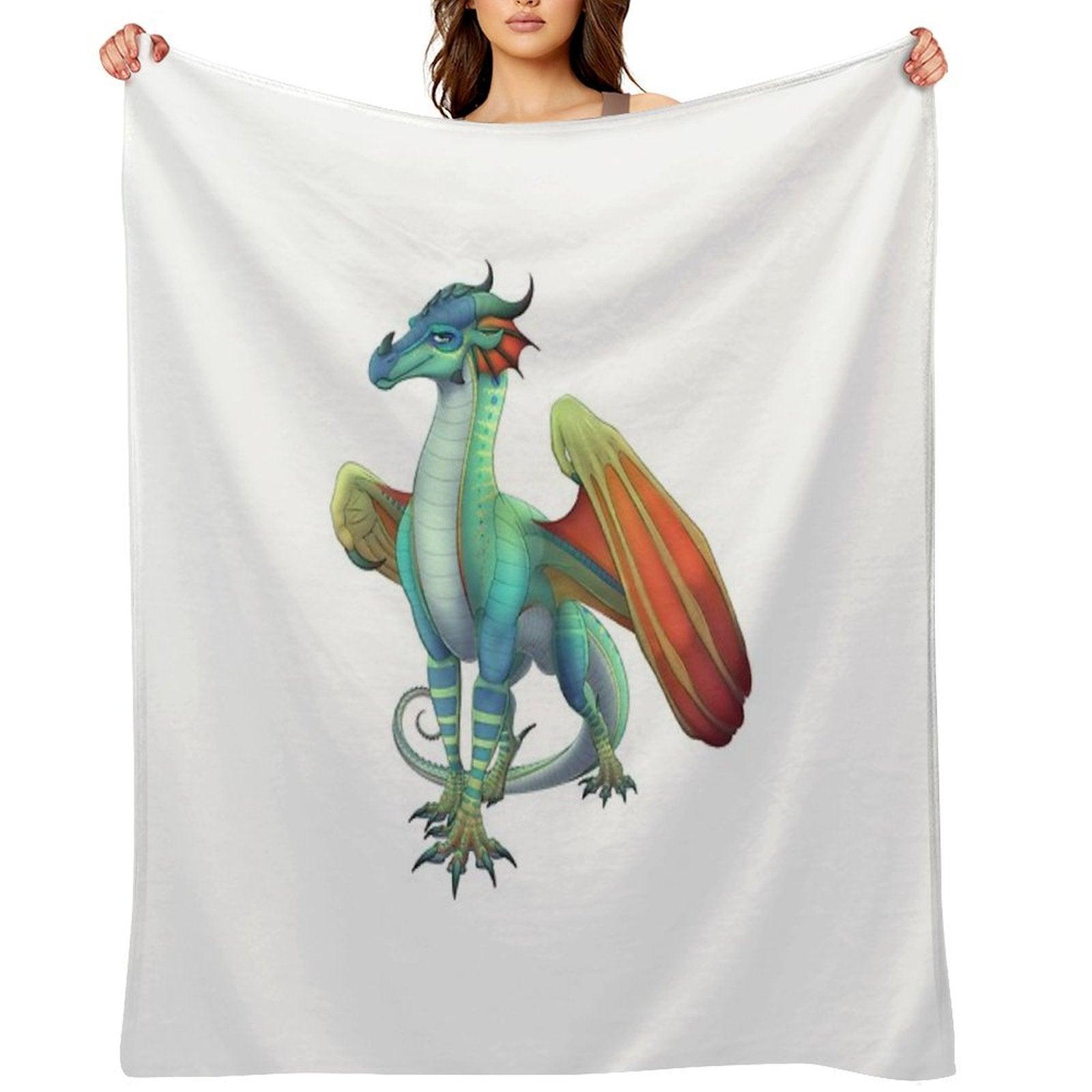Glory The RainWing Throw Blanket