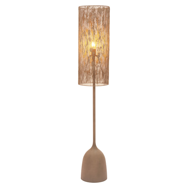 Buff Floor Lamp Taupe