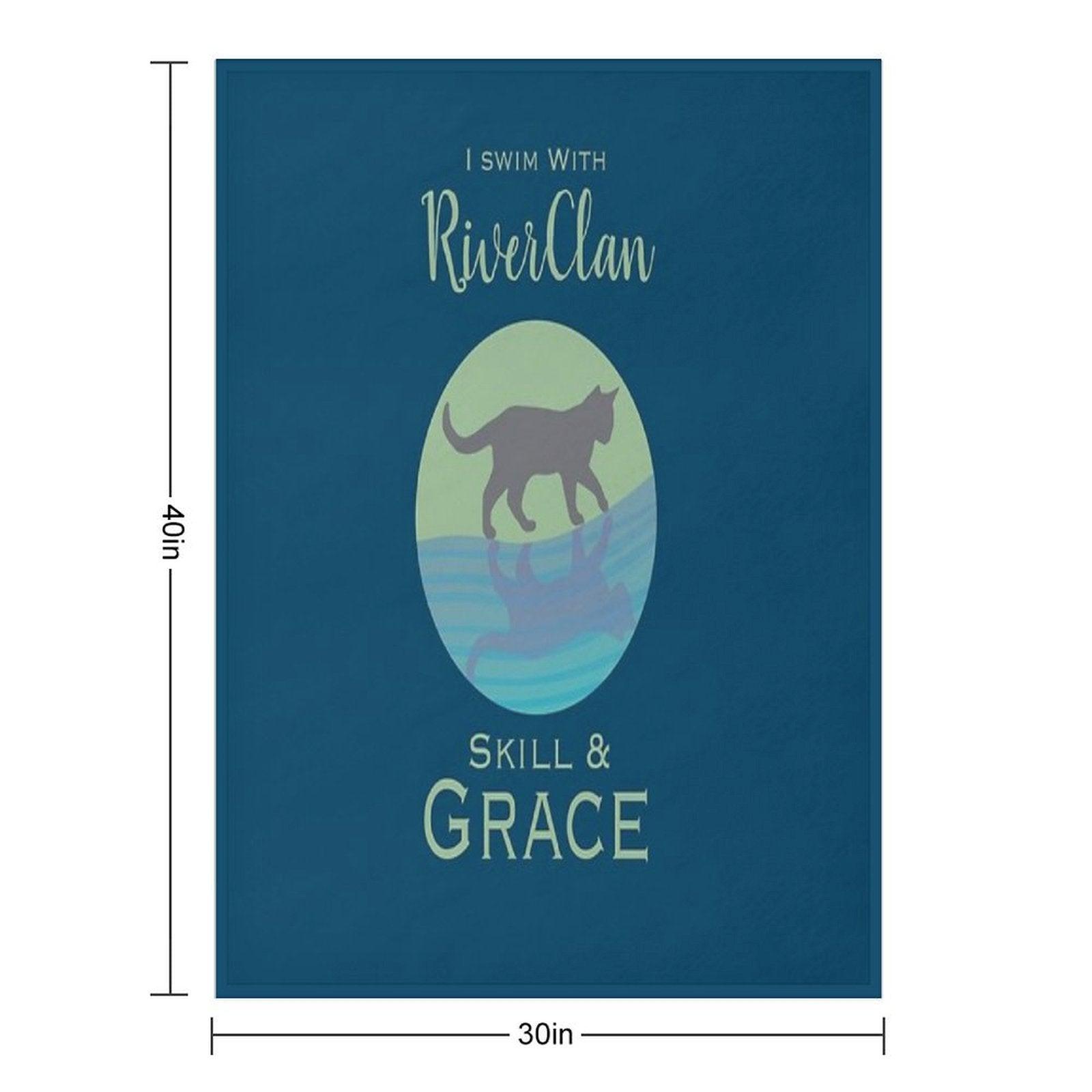 RiverClan Pride Throw Blanket