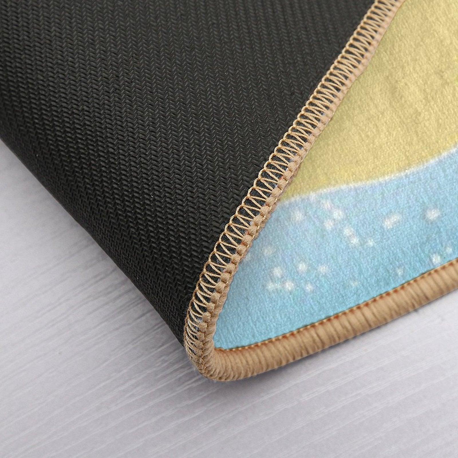 Huts on The Beach Bath Mat
