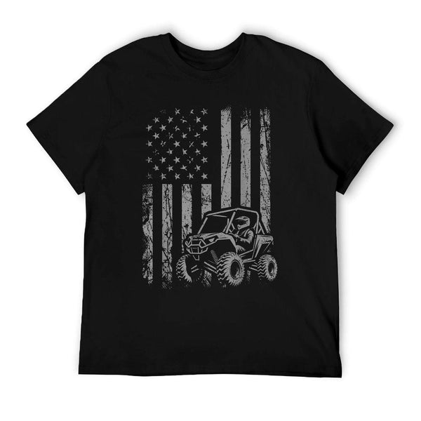 American Flag UTV Side By Side SXS Off Road T-Shirt