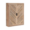 Mezzeta Tall Wood Bath Cabinet