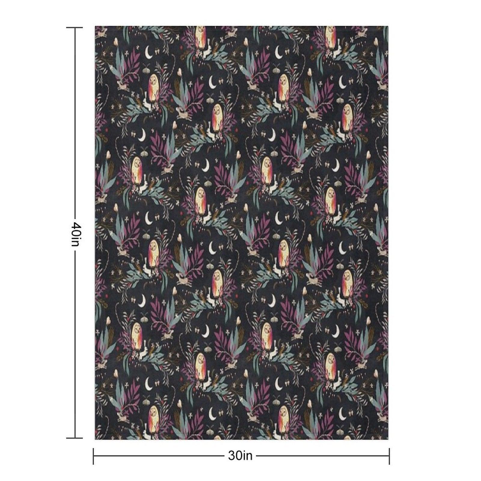 In The Night Garden Throw Blanket