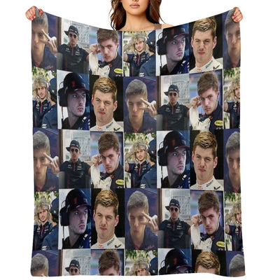 Max Verstappen Anti-pilling Throw Blanket