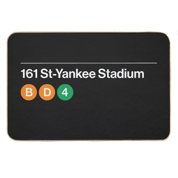 161 St Yankee Stadium Station Bath Mat