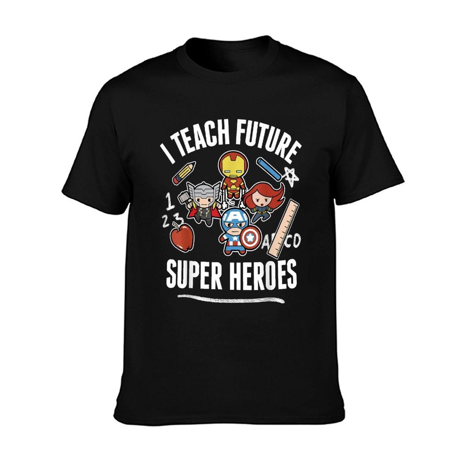 Marvel Avengers Classic I Teach Super Heroes Graphic T-Shirt
