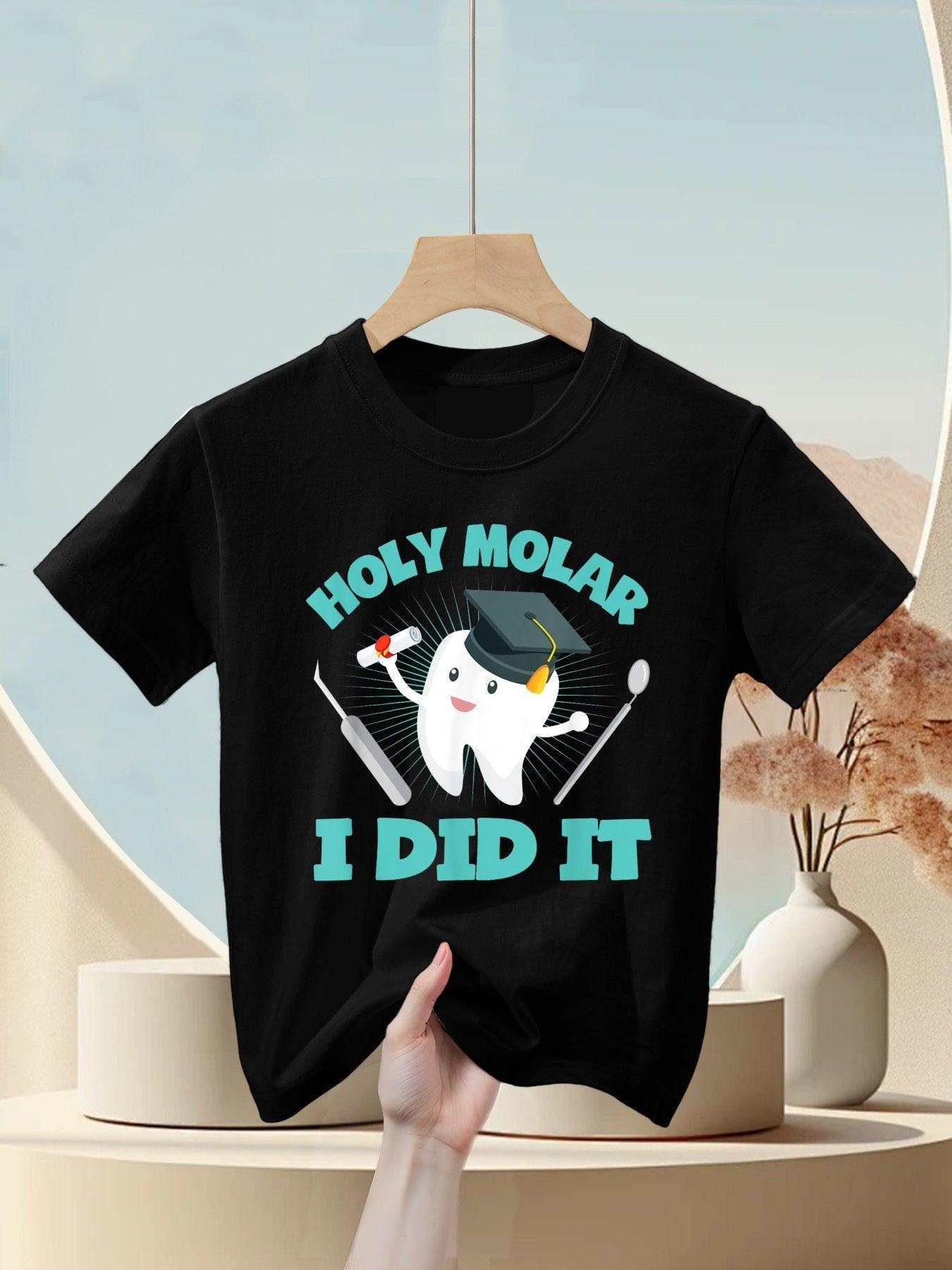 Cute Dental Hygienist Graduate Gift Dentist Graduation Kids T-Shirt