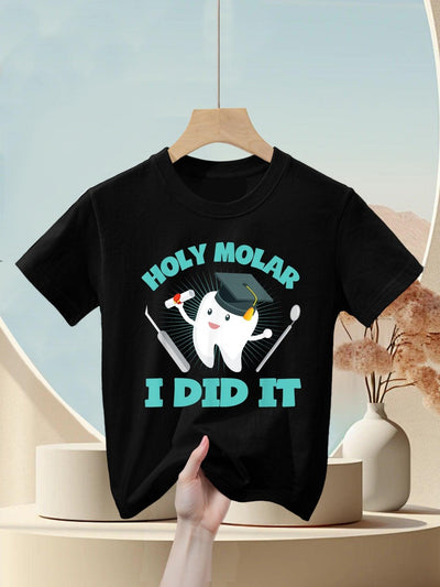 Cute Dental Hygienist Graduate Gift Dentist Graduation Kids T-Shirt
