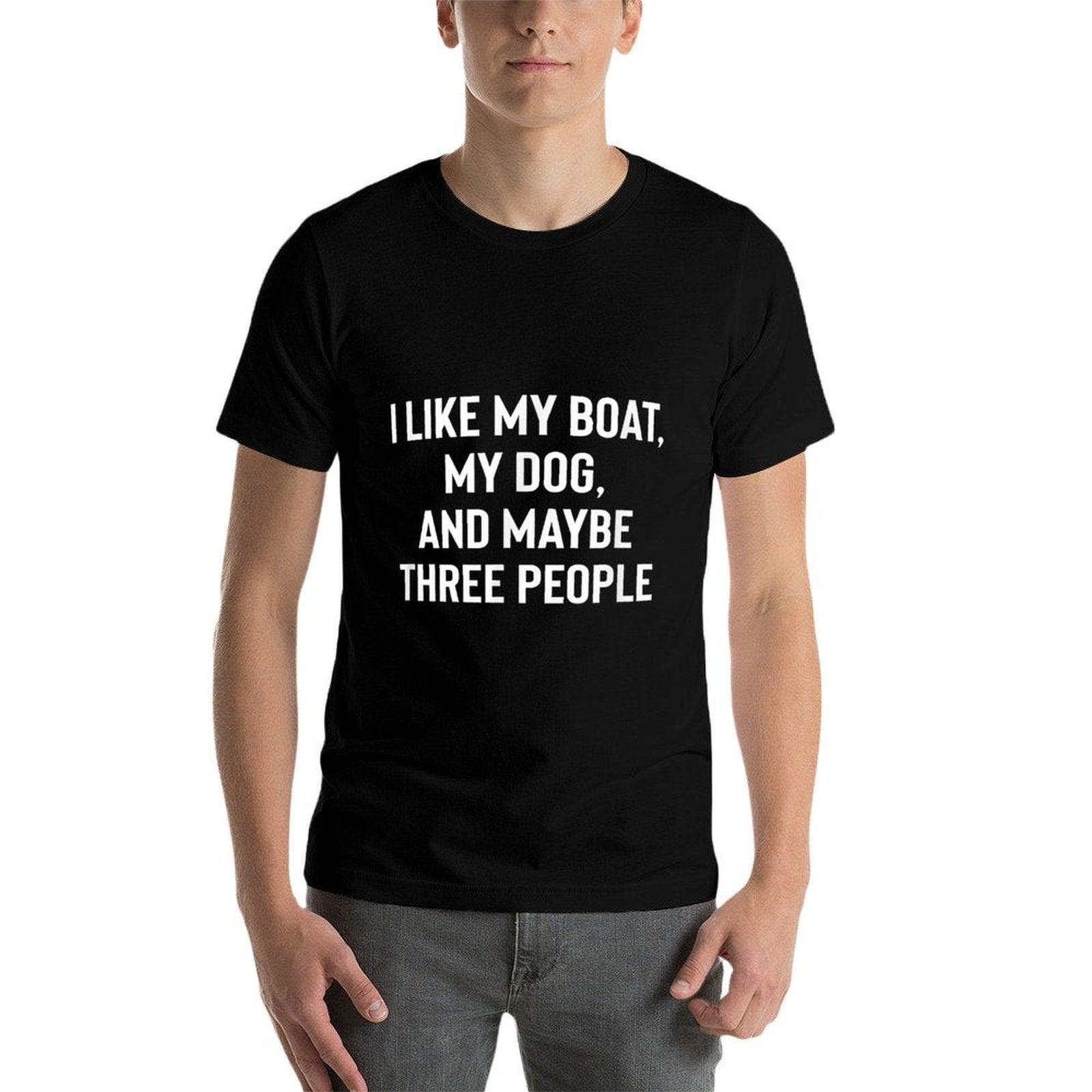 Funny Boating Gifts For Men Women Boaters Boat Owner  Summer-ready Fabric T-Shirt