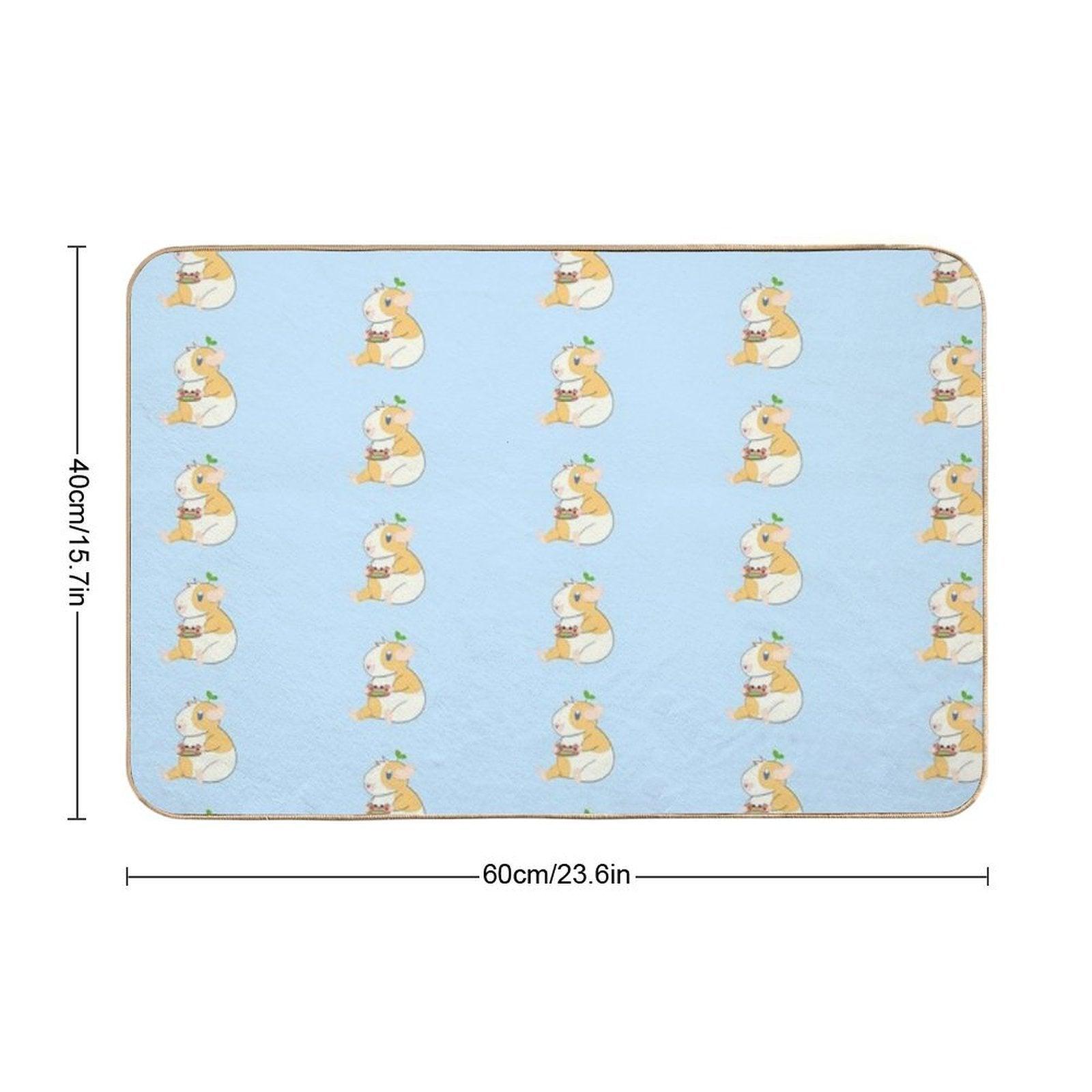 Gaming Guinea Pig  Fade-Resistant Bath Mat