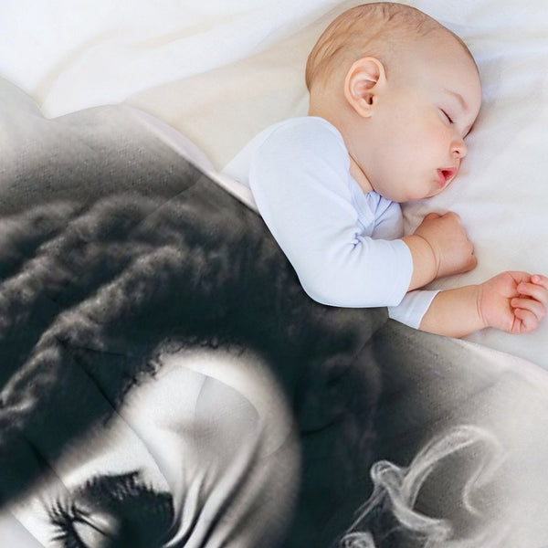 BOB MARLEY Easy Care Throw Blanket