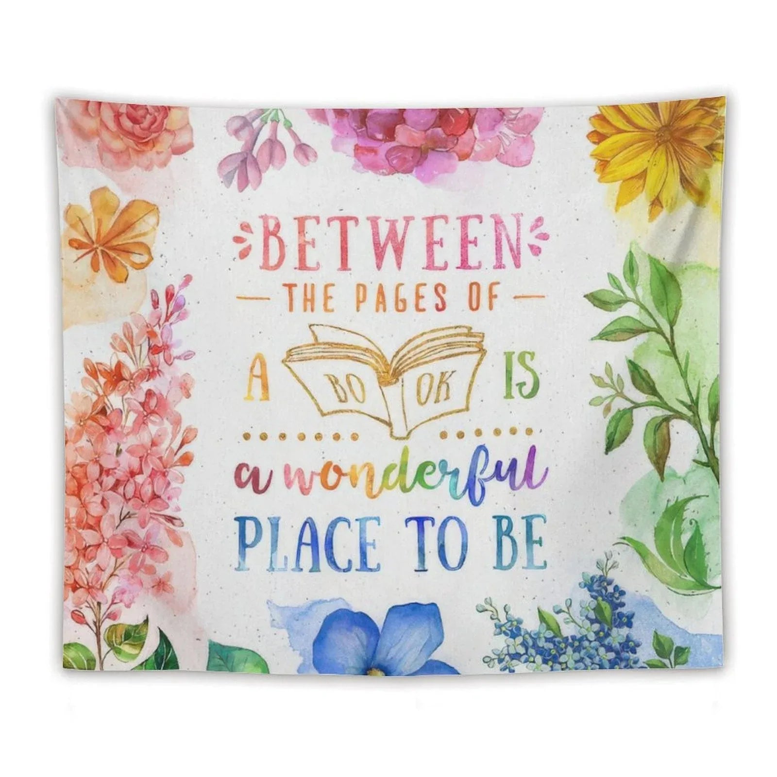 Between The Pages Tapestry