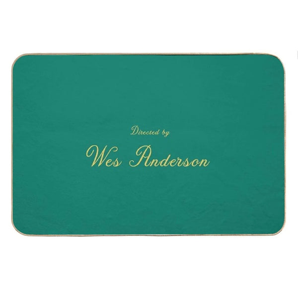 Directed by Wes Anderson, Moonrise Kingdom Yellow Aesthetic Bath Mat