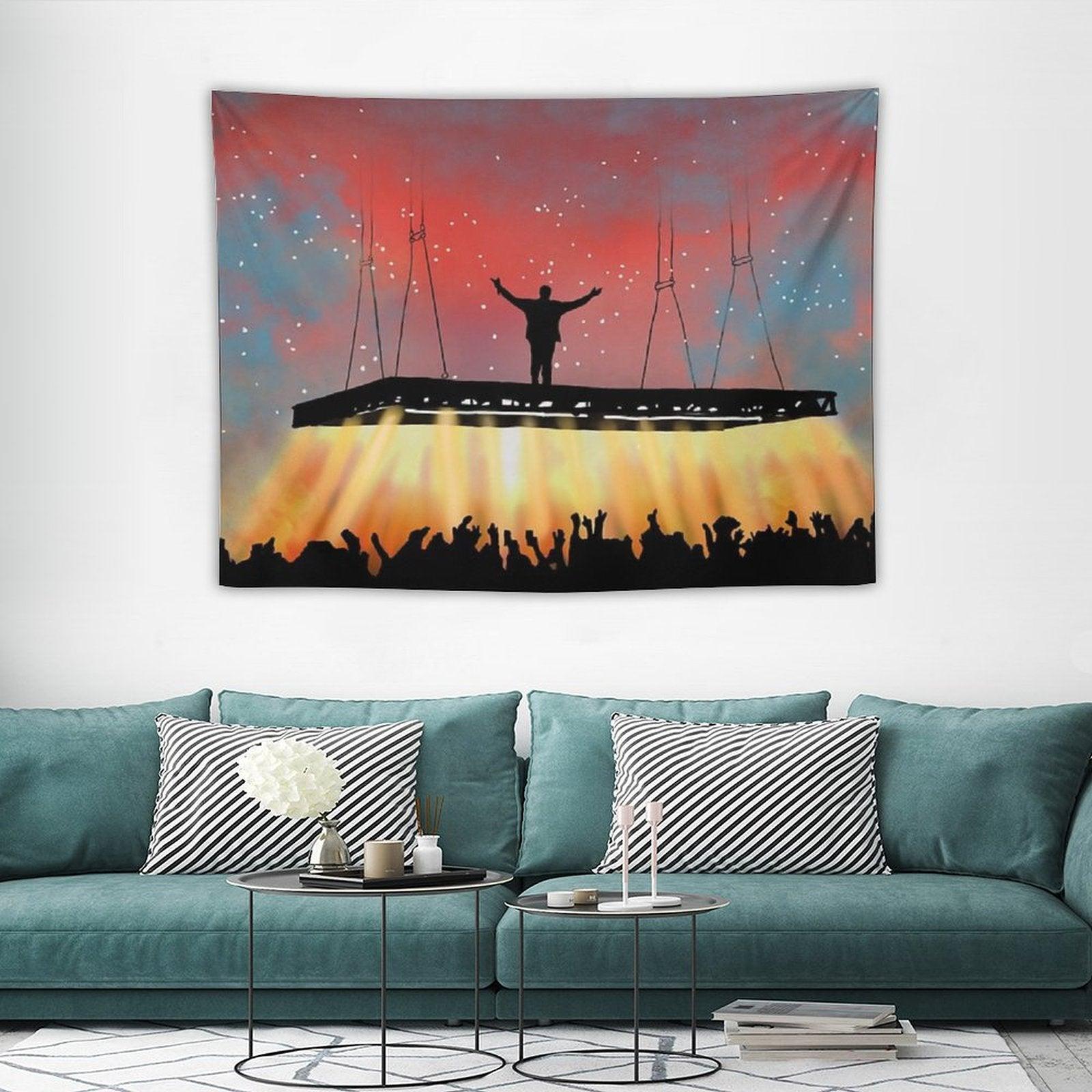 Kanye Pablo Tour Tapestry