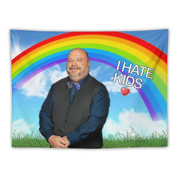 Bertram I Hate Kids Tapestry